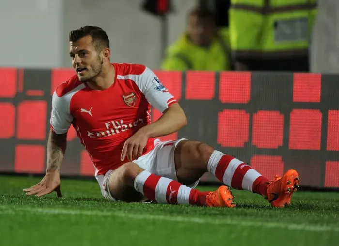 Framed Print : Jack Wilshere in Action: Hull City vs Arsenal, Premier League 2014-2015 Framed Print : Jack Wilshere in Action: Hull City vs Arsenal, Premier League 2014-2015