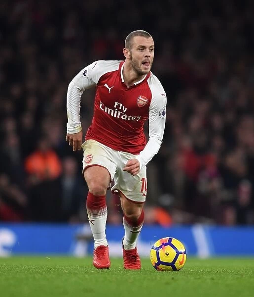 Jack Wilshere: In Action Against Liverpool, Arsenal 2017-18
