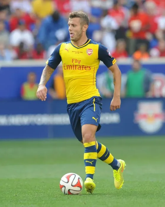 Framed Print : Jack Wilshere: In Action Against New York Red Bulls, 2014
