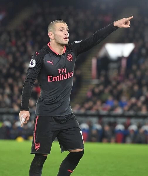 Jack Wilshere in Action: Premier League Clash between Arsenal and Crystal Palace (2017-18)