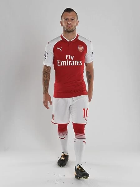 Jack Wilshere at Arsenal 2017-18 Team Photocall