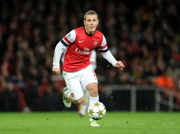 Framed Print : Jack Wilshere (Arsenal). Arsenal 2: 0 Montpellier. UEFA Champions League. Group B Framed Print : Jack Wilshere (Arsenal). Arsenal 2: 0 Montpellier. UEFA Champions League. Group B