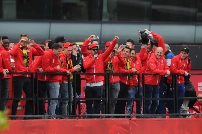 Framed Print : Jack Wilshere (Arsenal). Arsenal FA Cup Parade. Emirates Stadium 31 / 5 / 15. Credit Framed Print : Jack Wilshere (Arsenal). Arsenal FA Cup Parade. Emirates Stadium 31 / 5 / 15. Credit