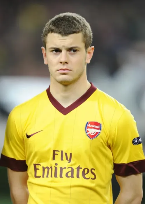 Framed Print : Jack Wilshere (Arsenal). Barcelona 3: 1 Arsenal. UEFA Champions League. Last 16, 2nd leg