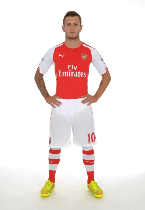 Framed Print : Jack Wilshere: Arsenal Football Club's Emirates Stadium 2014 / 15 Season