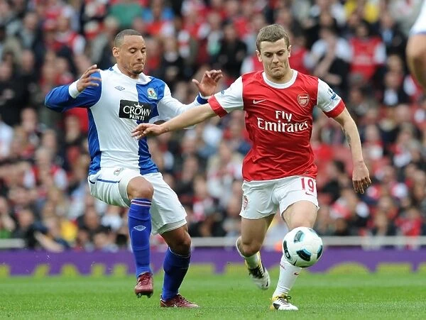 Jack Wilshere (Arsenal) Jermanie Jones (Blackburn). Arsenal 0:0 Blackburn Rovers