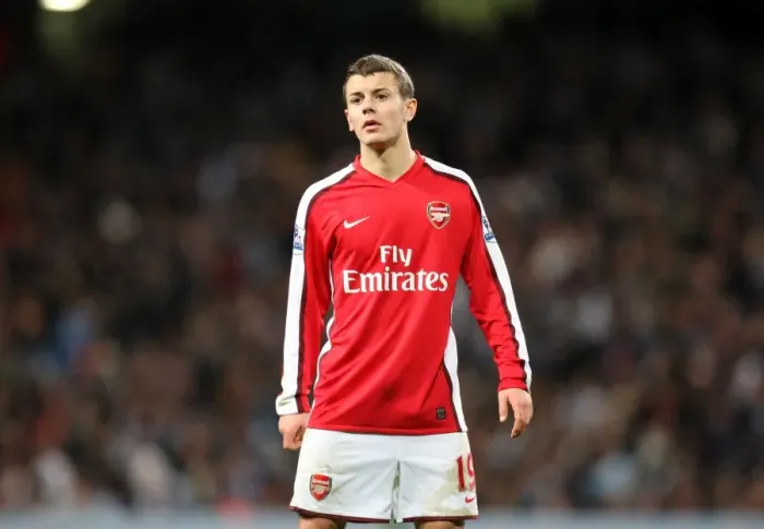Framed Print : Jack Wilshere (Arsenal). Manchester City 3: 0 Arsenal. Carlin Cup 5th Round