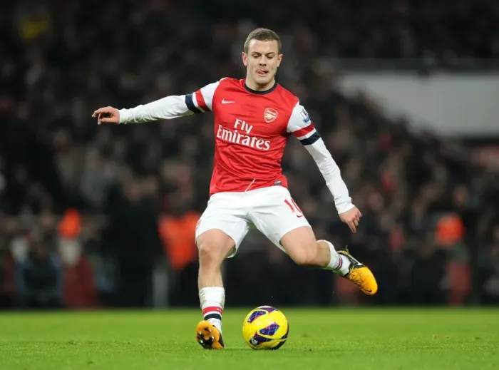 Framed Print : Jack Wilshere: Arsenal Midfielder in Action