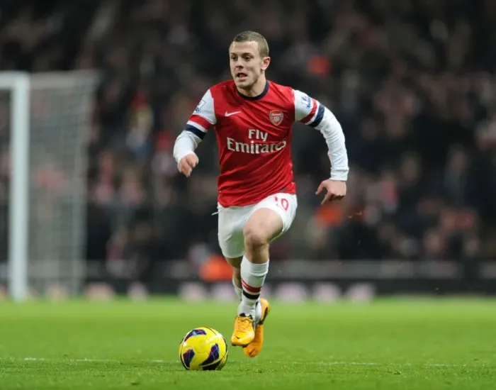 Framed Print : Jack Wilshere: Arsenal Midfielder in Action