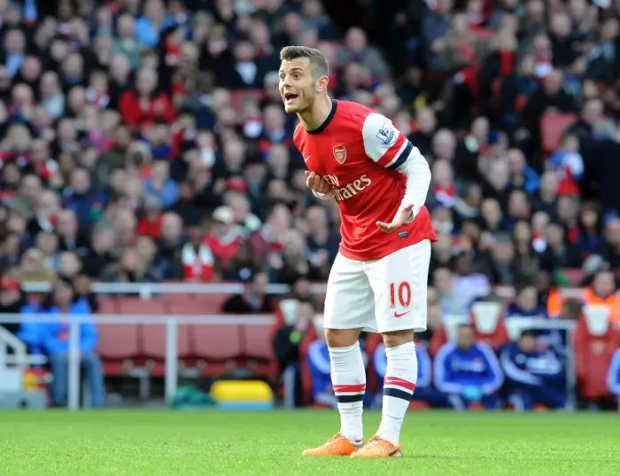 Framed Print : Jack Wilshere: Arsenal Midfielder in Action Against Sunderland, Premier League 2013-14 Framed Print : Jack Wilshere: Arsenal Midfielder in Action Against Sunderland, Premier League 2013-14