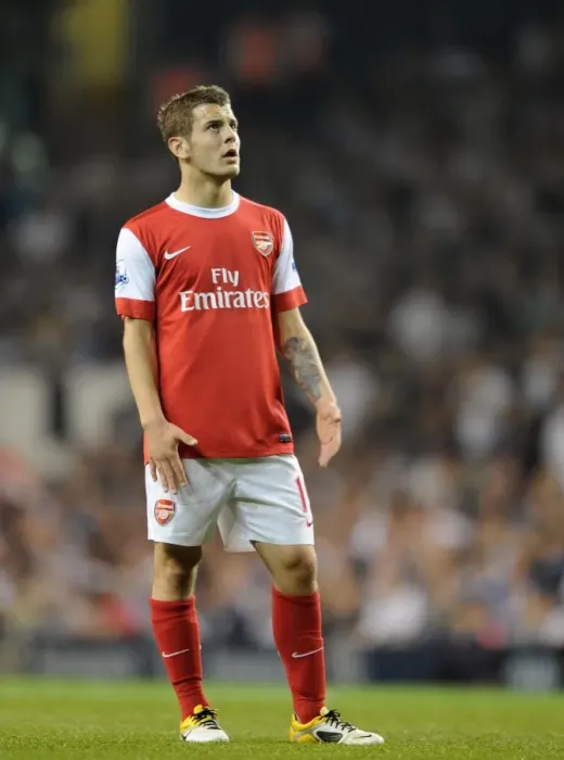 Framed Print : Jack Wilshere (Arsenal). Tottenham Hotspur 3: 3 Arsenal. Barclays Premier League
