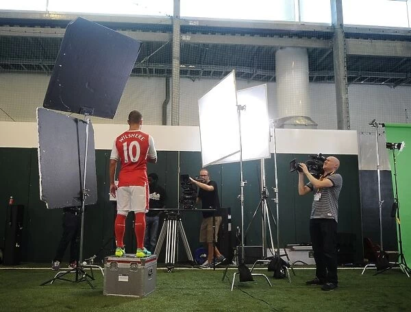 Jack Wilshere at Arsenal's 2016-17 First Team Photocall