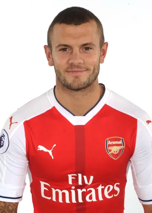 Framed Print : Jack Wilshere at Arsenal's 2016-17 Team Photocall