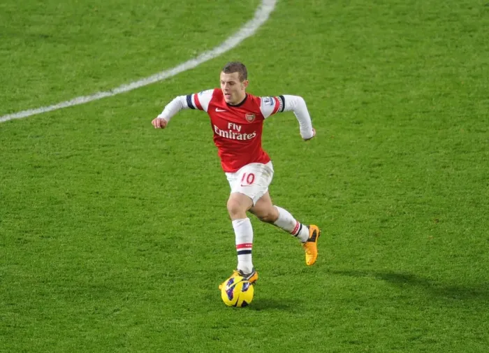 Framed Print : Jack Wilshere: Arsenal's Midfield Maestro in Action Against West Ham United, Premier League 2012-13 Framed Print : Jack Wilshere: Arsenal's Midfield Maestro in Action Against West Ham United, Premier League 2012-13