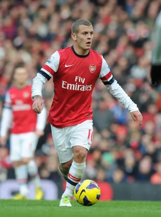 Framed Print : Jack Wilshere: Arsenal's Midfield Maestro Shines Against Queens Park Rangers (2012-13)
