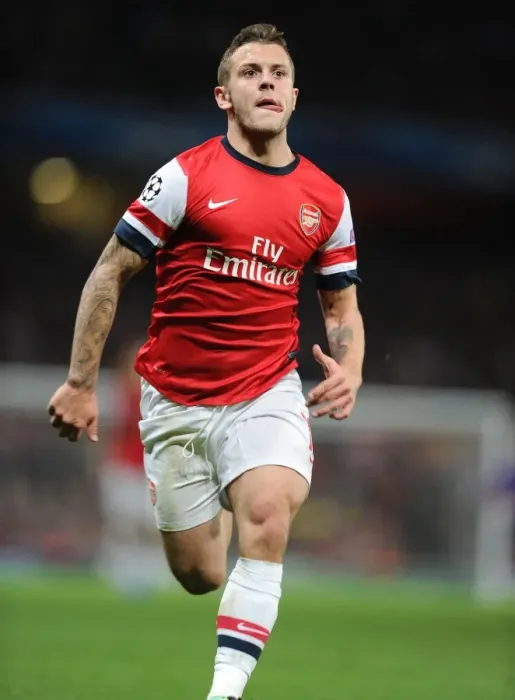 Framed Print : Jack Wilshere: Arsenal's Midfield Mastermind Dazzles in Champions League Battle vs Borussia Dortmund (2013) Framed Print : Jack Wilshere: Arsenal's Midfield Mastermind Dazzles in Champions League Battle vs Borussia Dortmund (2013)