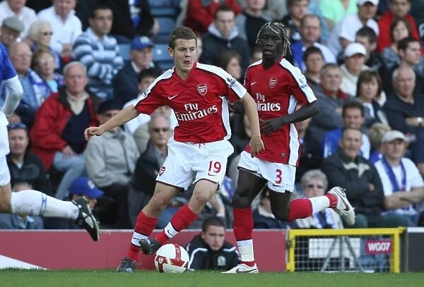 Jack Wilshere and Bacary Sagna (Arsenal) Blackburn Rovers 0:4 Arsenal