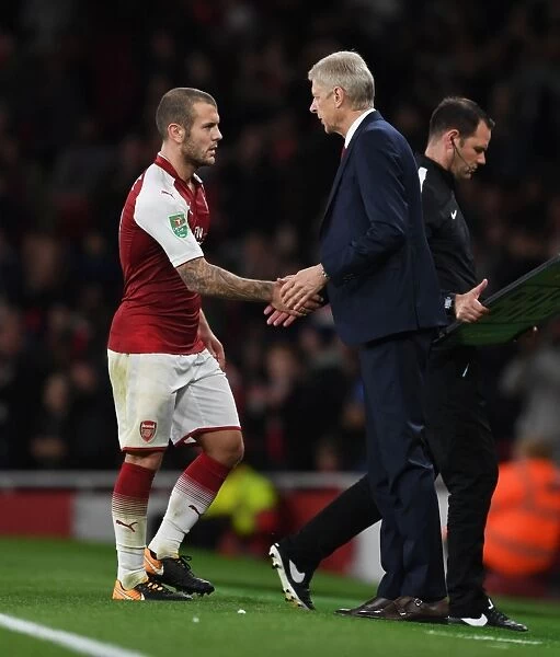 Jack Wilshere Bids Farewell to Wenger: Arsenal vs Norwich, Carabao Cup 2017-18