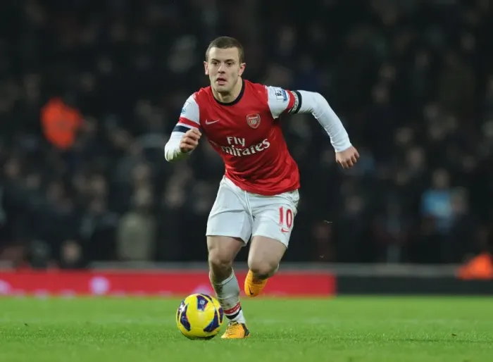 Framed Print : Jack Wilshere Fights for Control: Arsenal vs. West Ham in Premier League Framed Print : Jack Wilshere Fights for Control: Arsenal vs. West Ham in Premier League