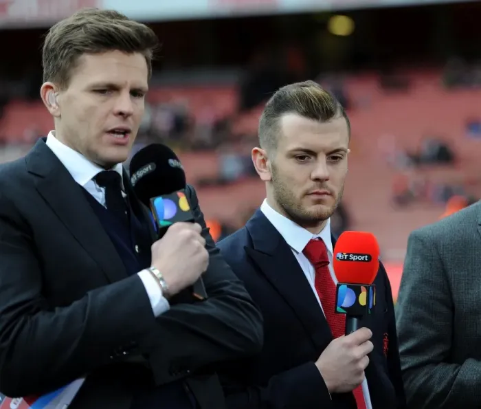 Framed Print : Jack Wilshere and Jake Humphrey: Pre-Match Interview before Arsenal vs Hull City FA Cup Clash Framed Print : Jack Wilshere and Jake Humphrey: Pre-Match Interview before Arsenal vs Hull City FA Cup Clash