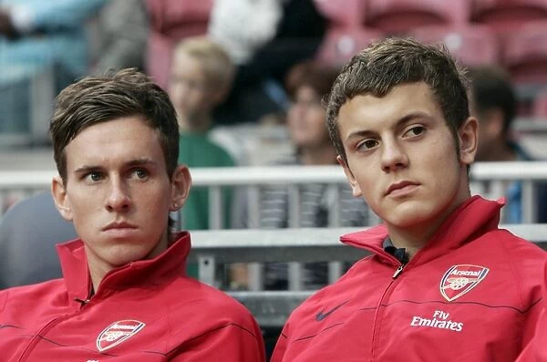 Jack Wilshere and Mark Randall (Arsenal)