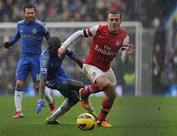 Jack Wilshere Outmaneuvers Ramires: Chelsea vs. Arsenal, Premier League 2012-13
