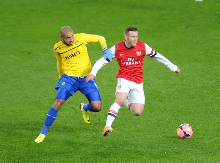 Framed Print : Jack Wilshere Outpaces Leon Clarke in FA Cup Showdown: Arsenal vs. Coventry City (2013-14) Framed Print : Jack Wilshere Outpaces Leon Clarke in FA Cup Showdown: Arsenal vs. Coventry City (2013-14)