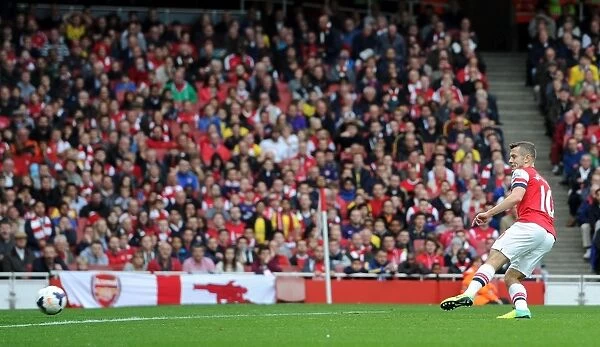 Jack Wilshere Scores First Goal: Arsenal vs Norwich City, 2013-14 Premier League