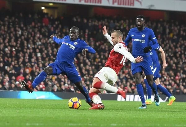 Jack Wilshere Scores the Winner: Arsenal vs. Chelsea, Premier League 2017-18