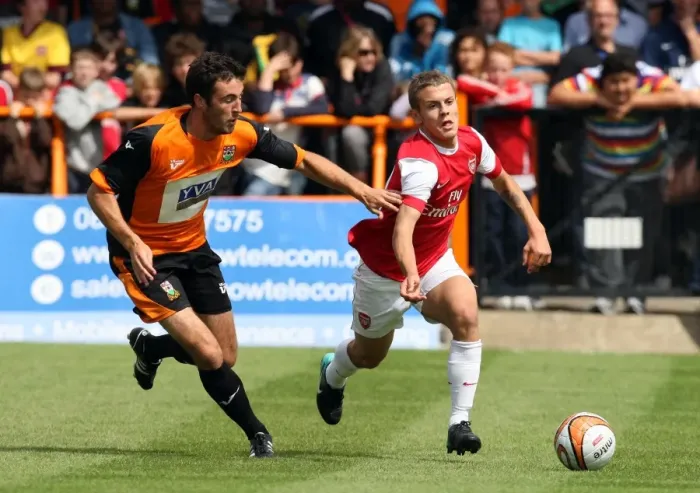 Framed Print : Jack Wilshere Shines as Arsenal Crush Barnet 4-0 in Pre-Season Friendly Framed Print : Jack Wilshere Shines as Arsenal Crush Barnet 4-0 in Pre-Season Friendly