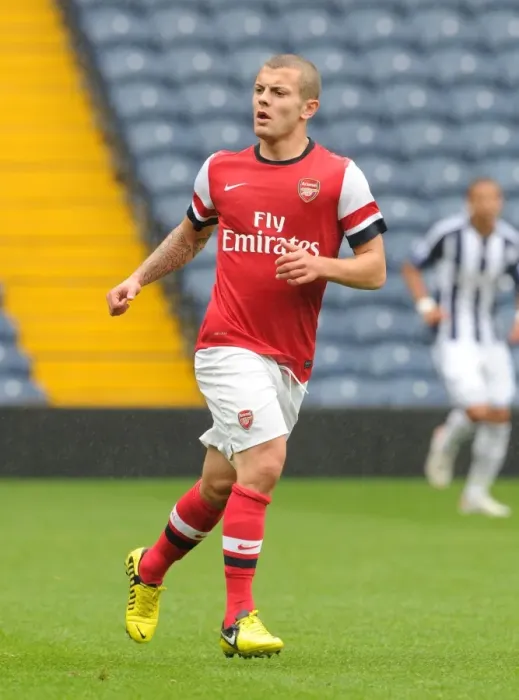 Framed Print : Jack Wilshere Shines: Arsenal U21 Triumphs Over West Bromwich Albion U21 in Barclays Premier U21 League