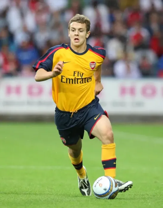 Framed Print : Jack Wilshere Shines: Arsenal's 2-1 Pre-Season Victory over Huddersfield, 2008