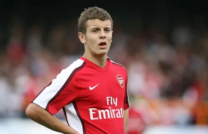Framed Print : Jack Wilshere Shines: Arsenal's Dominant Performance Against Barnet (2008)