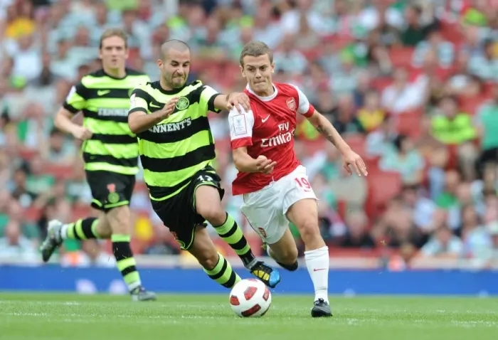 Framed Print : Jack Wilshere Shines: Arsenal's Pre-Season Victory over Celtic (3-2), Emirates Cup, 2010 Framed Print : Jack Wilshere Shines: Arsenal's Pre-Season Victory over Celtic (3-2), Emirates Cup, 2010