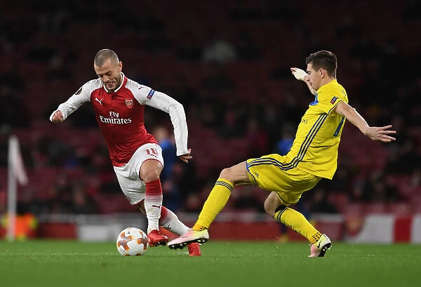 Jack Wilshere vs. Aleksei Rios: A Europa League Showdown at Arsenal's Emirates Stadium