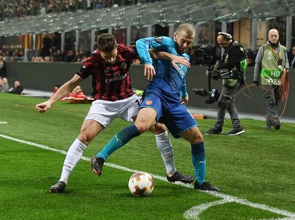 Jack Wilshere vs Fabio Borini: Battle in the Europa League - Arsenal vs AC Milan