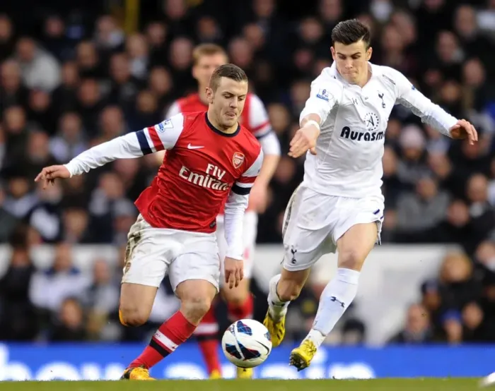 Framed Print : Jack Wilshere vs. Gareth Bale: Battle at White Hart Lane (Tottenham Hotspur v Arsenal, Premier League 2012-13) Framed Print : Jack Wilshere vs. Gareth Bale: Battle at White Hart Lane (Tottenham Hotspur v Arsenal, Premier League 2012-13)