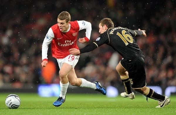 Jack Wilshere vs. James McCarthy: Arsenal's Victory over Wigan Athletic in the Carling Cup Quarterfinals (30 / 11 / 10)