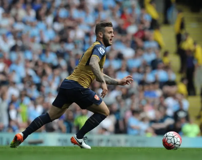 Framed Print : Jack Wilshere vs Manchester City: Premier League Showdown (May 2016) Framed Print : Jack Wilshere vs Manchester City: Premier League Showdown (May 2016)