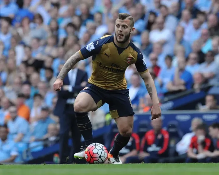 Framed Print : Jack Wilshere vs Manchester City: Premier League Showdown (May 2016) Framed Print : Jack Wilshere vs Manchester City: Premier League Showdown (May 2016)