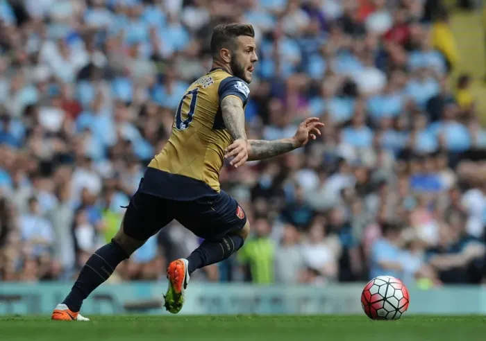 Framed Print : Jack Wilshere vs Manchester City: Premier League Showdown (May 2016) Framed Print : Jack Wilshere vs Manchester City: Premier League Showdown (May 2016)