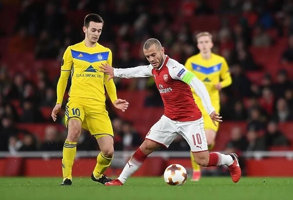 Jack Wilshere vs. Mirko Ivanic: Arsenal FC vs. BATE Borisov, UEFA Europa League Showdown