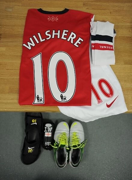 Jack Wilshere's Arsenal Gear: A Peek into His Pre-Match Ritual (Norwich City vs Arsenal, 2012-13)