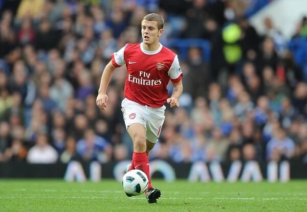 Jack Wilshere's Determined Performance in a 2-0 Chelsea Defeat, Barclays Premier League, 2010-11