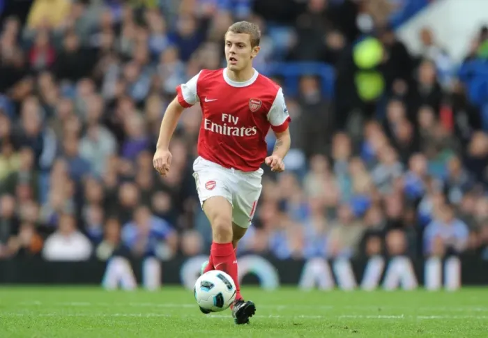 Framed Print : Jack Wilshere's Determined Performance in a 2-0 Chelsea Defeat, Barclays Premier League, 2010-11 Framed Print : Jack Wilshere's Determined Performance in a 2-0 Chelsea Defeat, Barclays Premier League, 2010-11