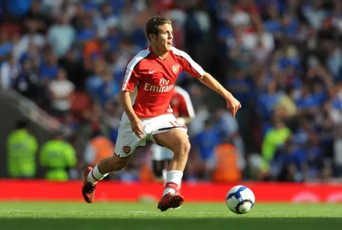 Framed Print : Jack Wilshere's Dominant Debut: Arsenal 3-0 Rangers, Emirates Cup Day 2, 2009