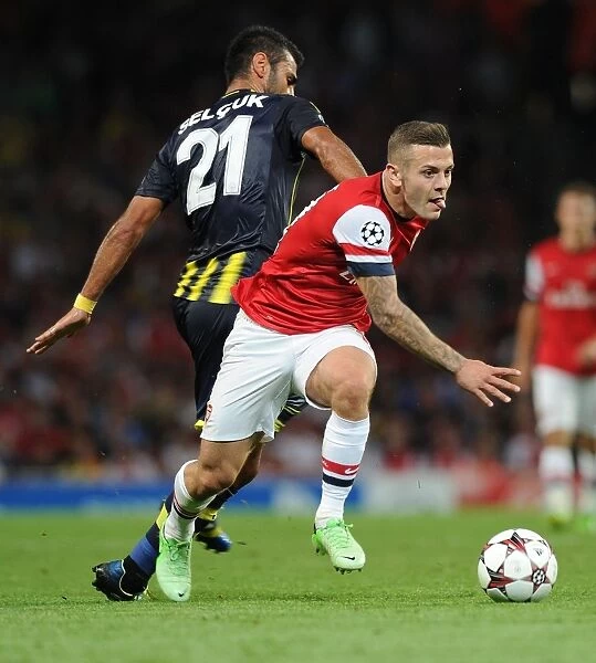 Jack Wilshere's Dominant Moment: Arsenal's Champions League Victory over Selcuk Sahin (2013)