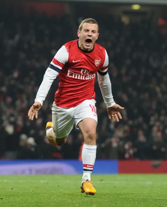 Framed Print : Jack Wilshere's Dramatic FA Cup Goal: Arsenal's Triumph Over Swansea City (2012-13)