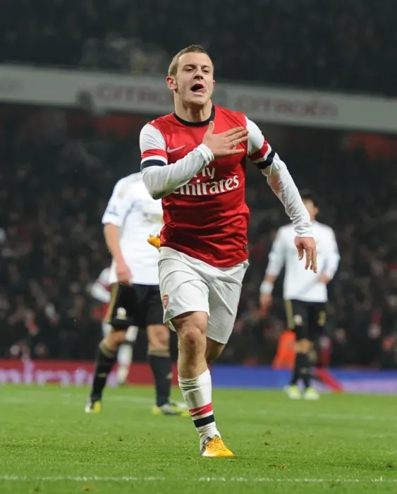 Framed Print : Jack Wilshere's FA Cup Goal: Arsenal's Triumph over Swansea City (2012-13)