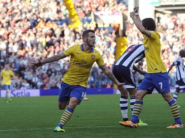 Jack Wilshere's Game-Winning Goal: Arsenal's Triumph at West Bromwich Albion (2013-14)